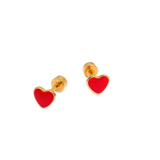 Hearts Studs
