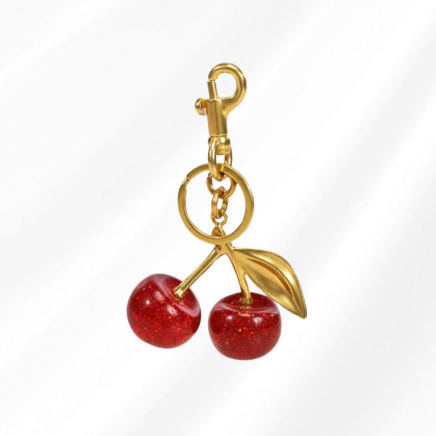 Cherry Bag Charm