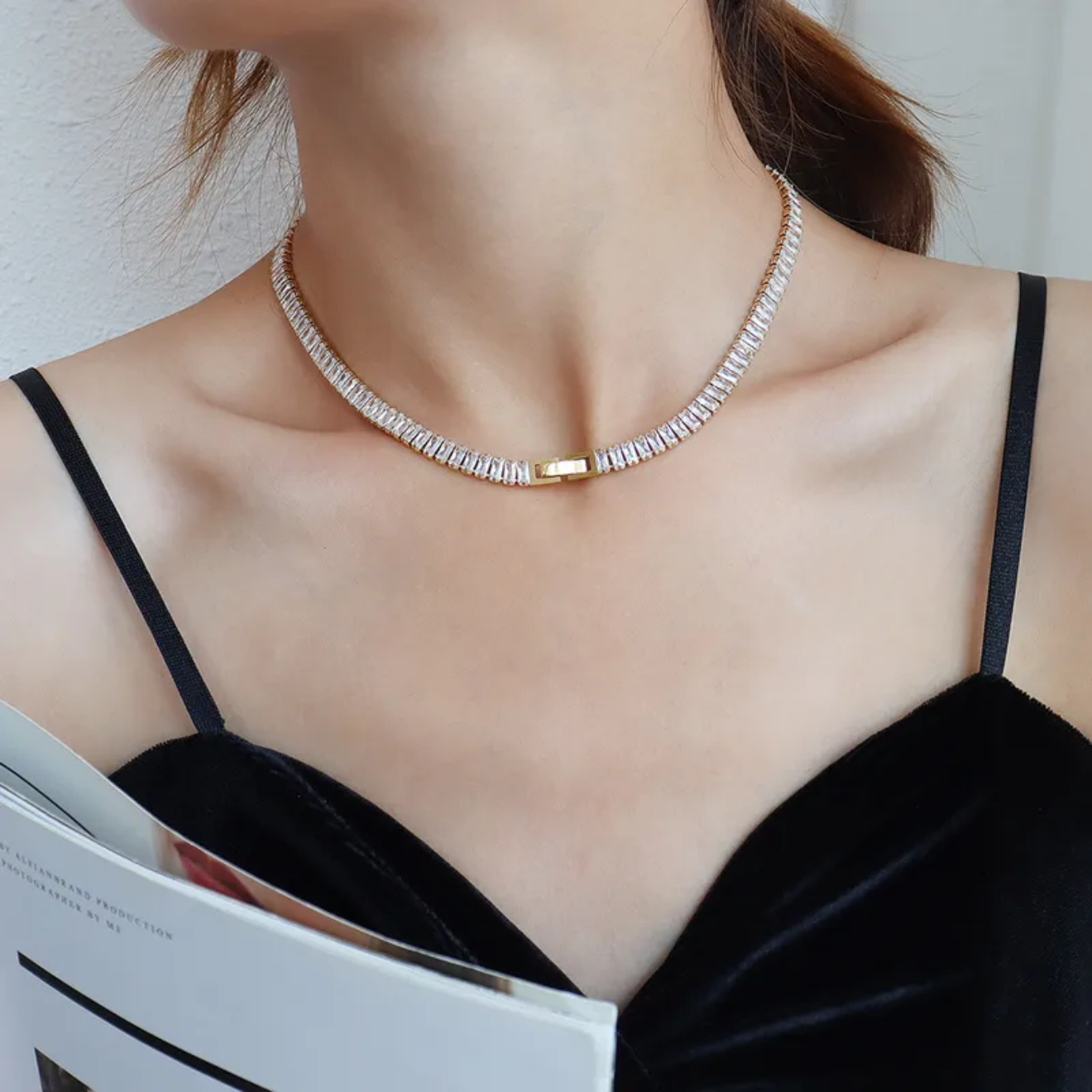 Andrea Tennis Neckace